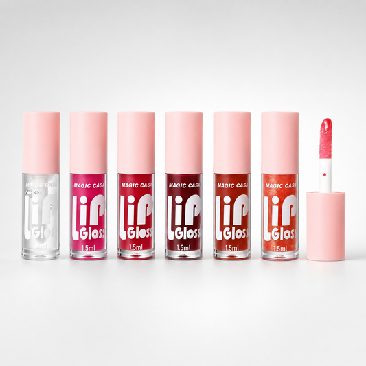 6 Mini Magic Lip Gloss Collection