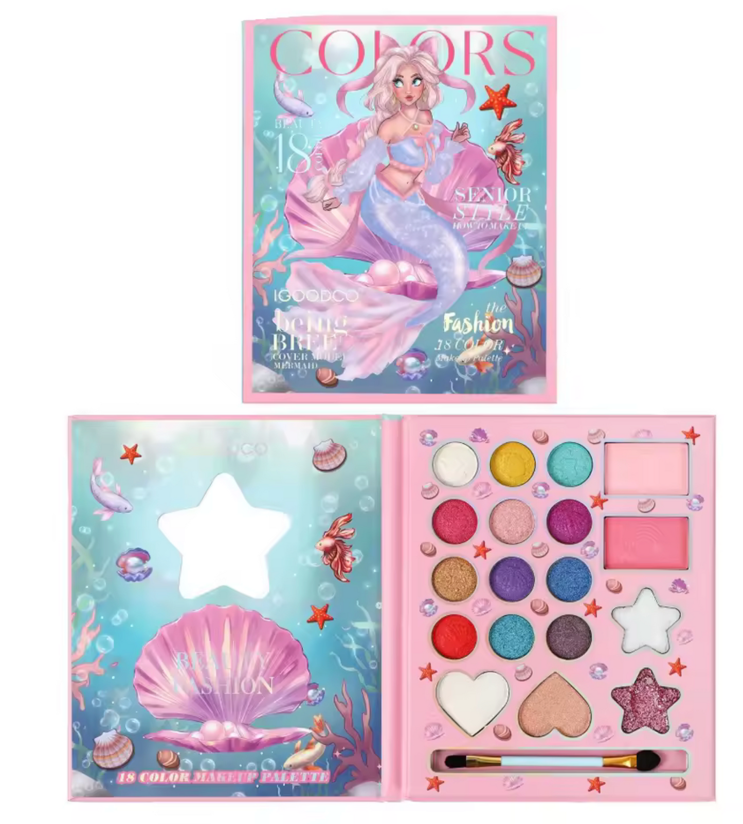 Under The Sea Mermaid Makeup Palette